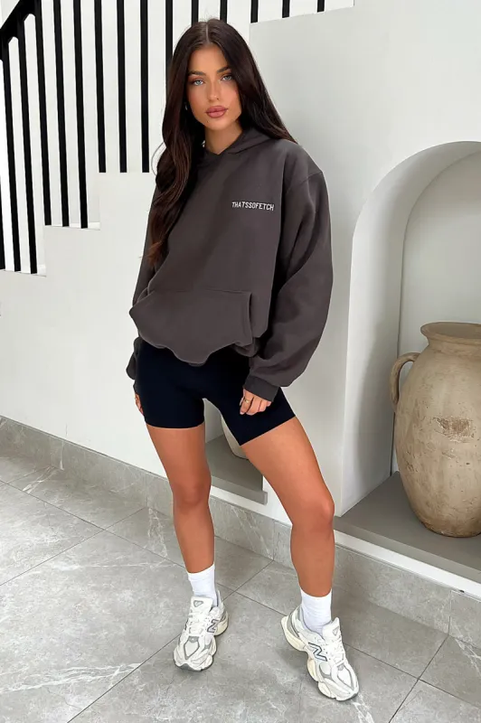 Jaska Hoodie - Charcoal sold by Thats So Fetch