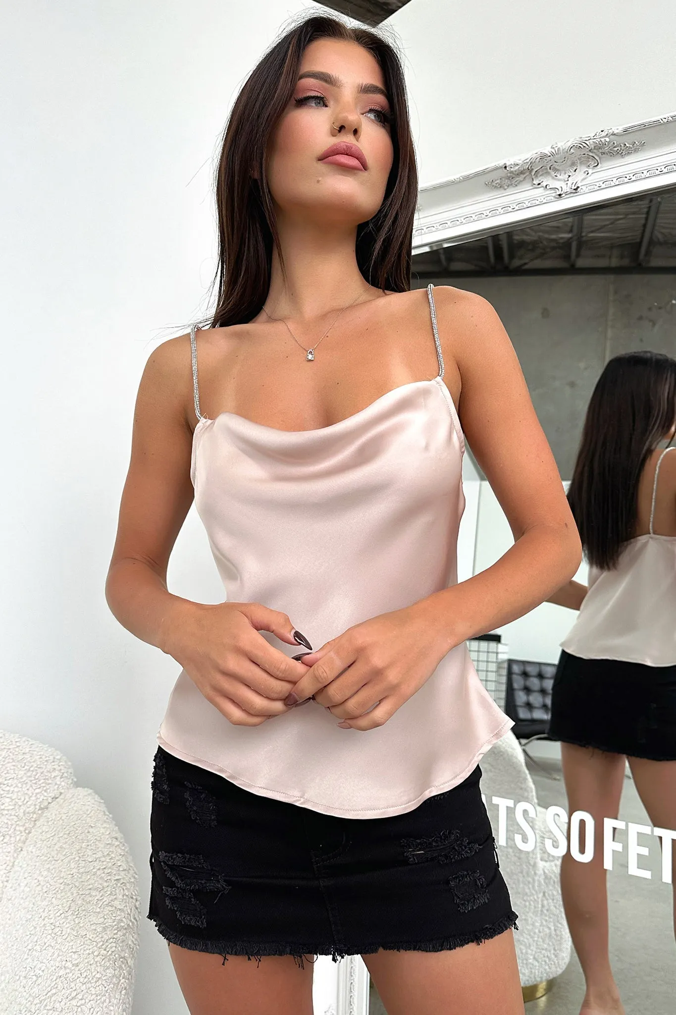 Azalea Top - Champagne sold by Thats So Fetch product image thumbnail 4