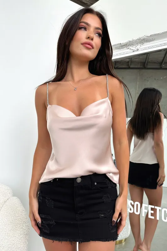 Azalea Top - Champagne made by Thats So Fetch