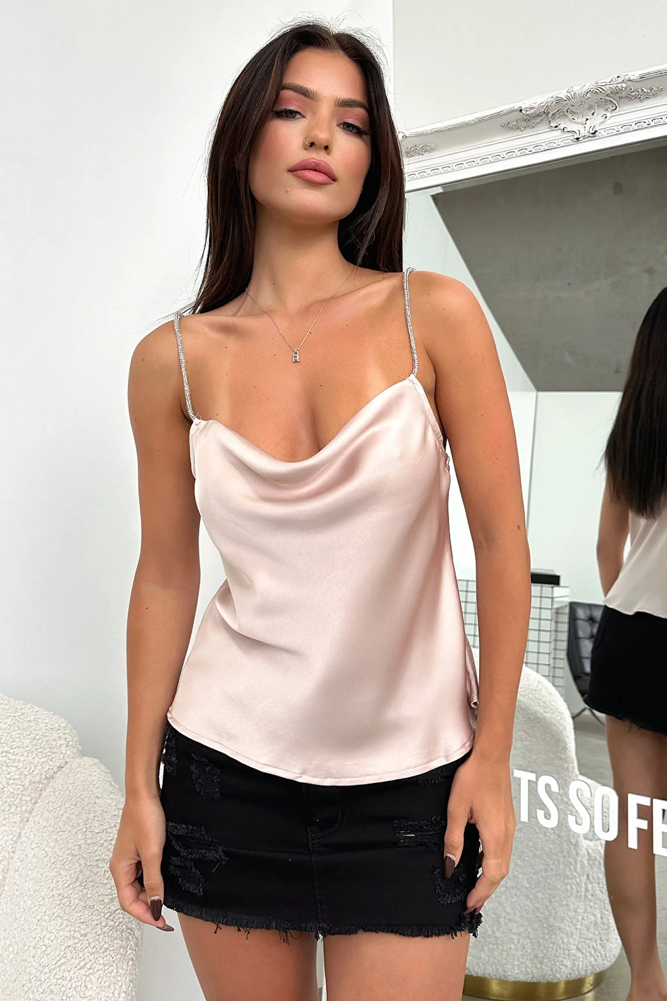 Azalea Top - Champagne sold by Thats So Fetch product image thumbnail 3