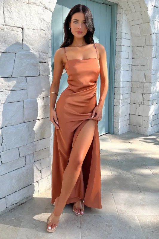 Manesh Maxi Dress - Copper sold by Thats So Fetch