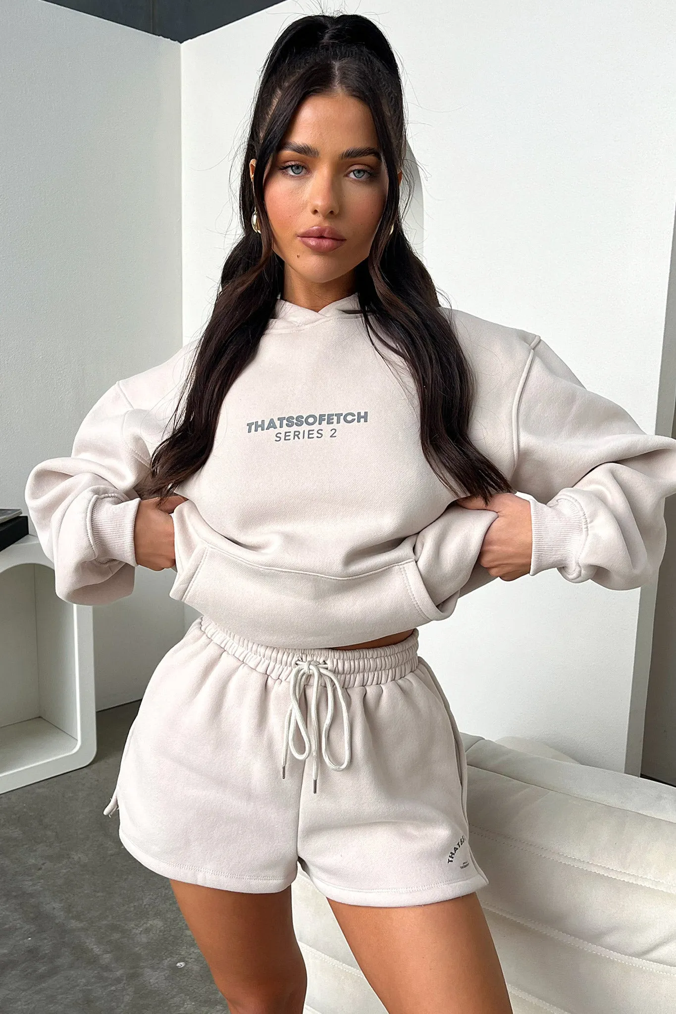 Series 2 Hoodie - Beige sold by Thats So Fetch product image thumbnail 4