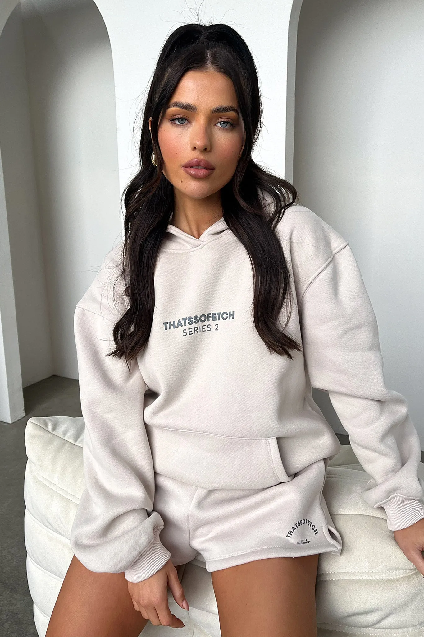 Series 2 Hoodie - Beige sold by Thats So Fetch product image thumbnail 5