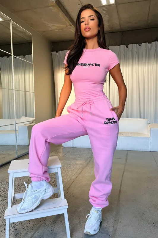Series 7 Sweatpants - Pink sold by Thats So Fetch