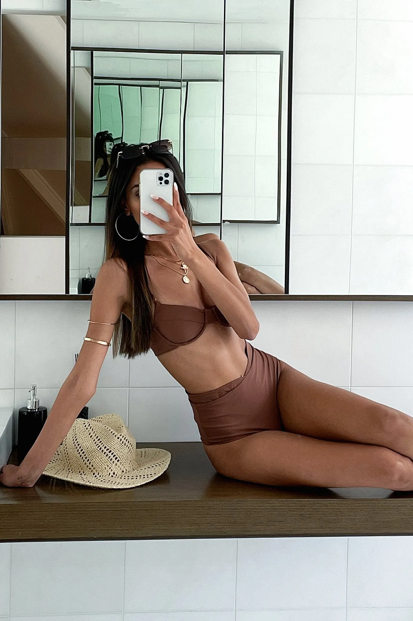 Bex Bikini Bottom - Brown sold by Thats So Fetch product image thumbnail 2