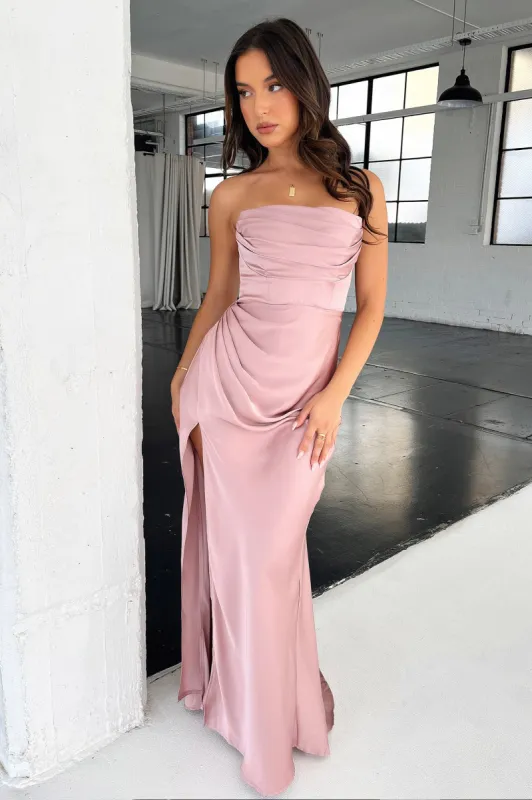 Lola Maxi Dress - Blush sold by Thats So Fetch