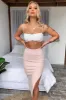 Karlie Knit Skirt - Blush sold by Thats So Fetch