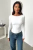 Eve Bodysuit - White sold by Thats So Fetch