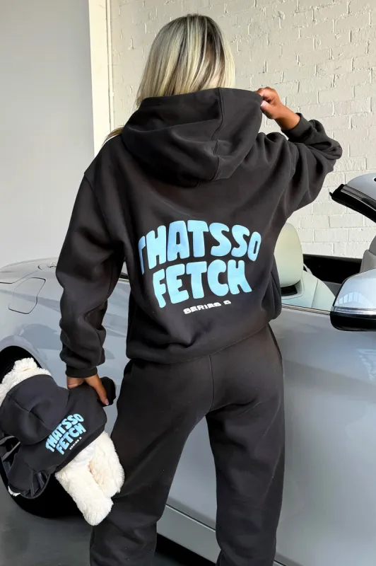 Series 5 Hoodie - Charcoal/Blue sold by Thats So Fetch