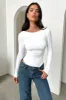 Eve Bodysuit - White sold by Thats So Fetch