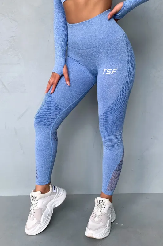 TSF Emba Tights - Blue sold by Thats So Fetch