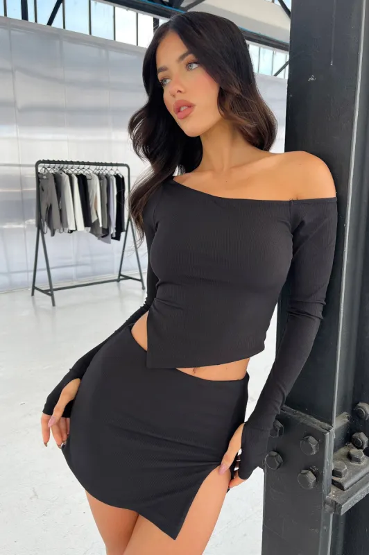 Leyton Top - Black sold by Thats So Fetch