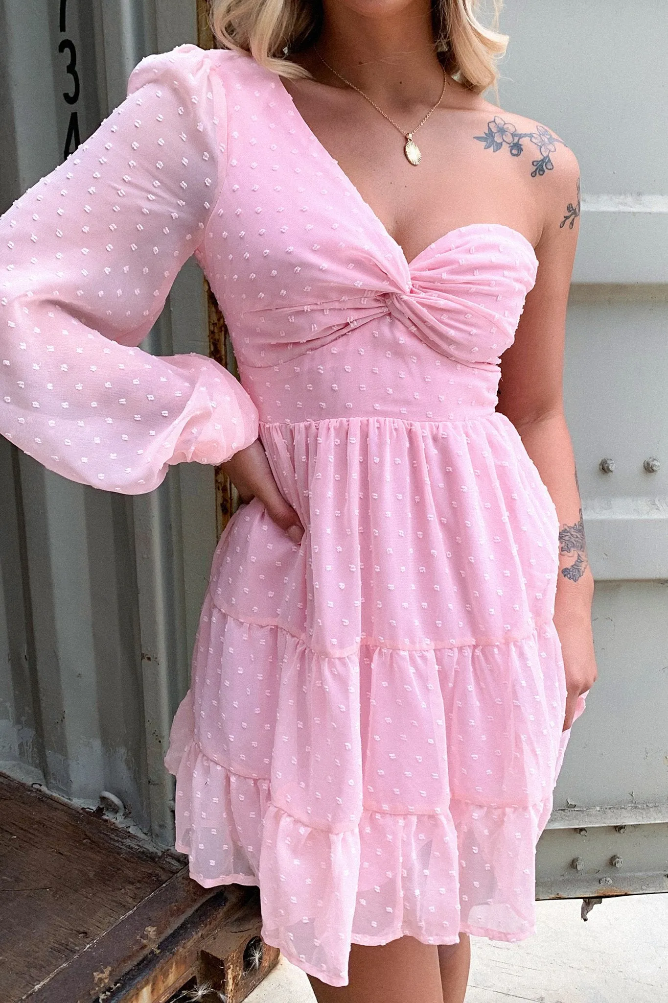 Georgia Dress - Pink sold by Thats So Fetch product image thumbnail 3