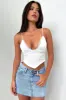 Prudence Denim Skirt - Blue sold by Thats So Fetch