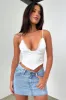 Prudence Denim Skirt - Blue sold by Thats So Fetch