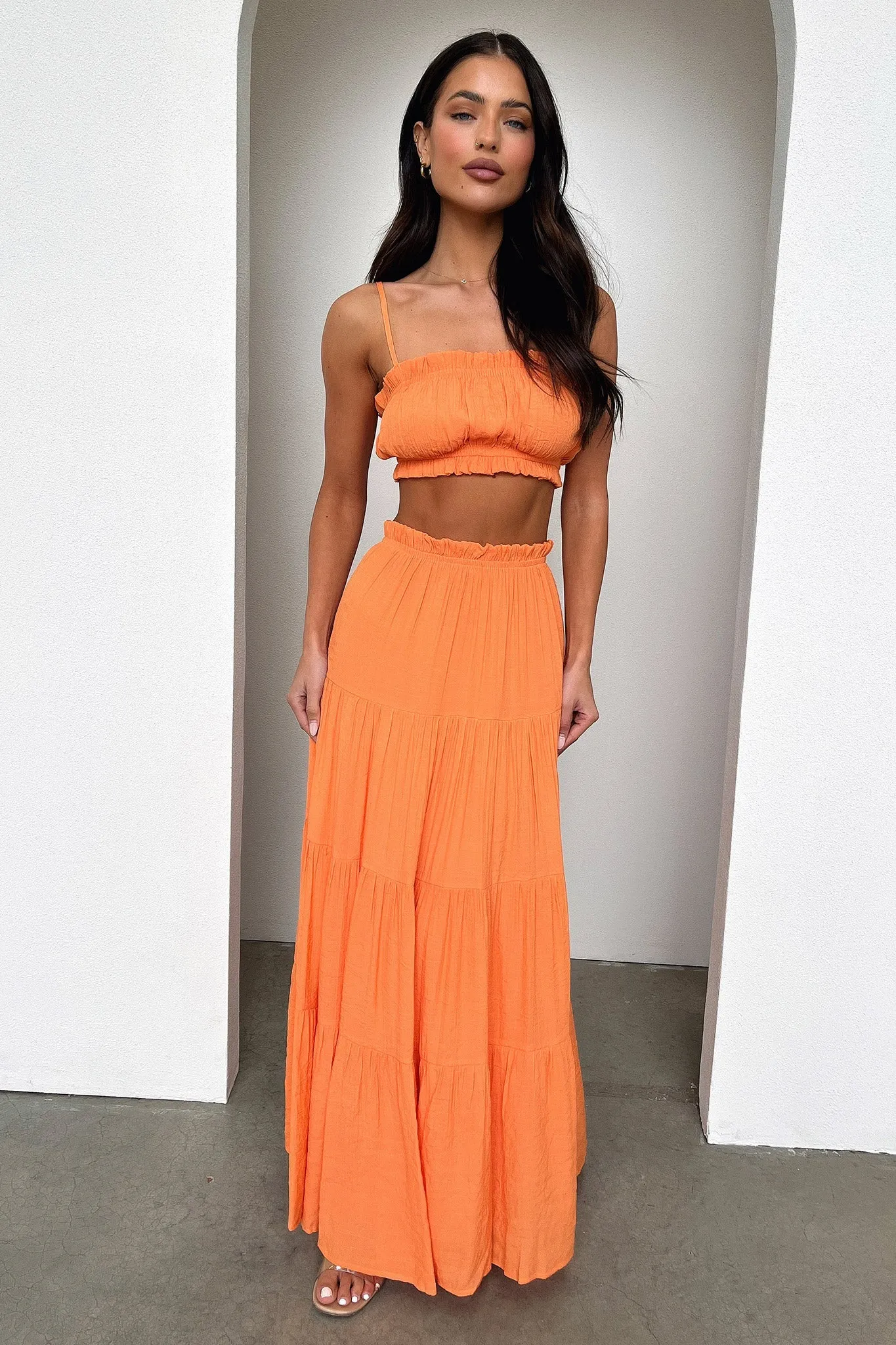 Selina Crop - Orange sold by Thats So Fetch product image thumbnail 4