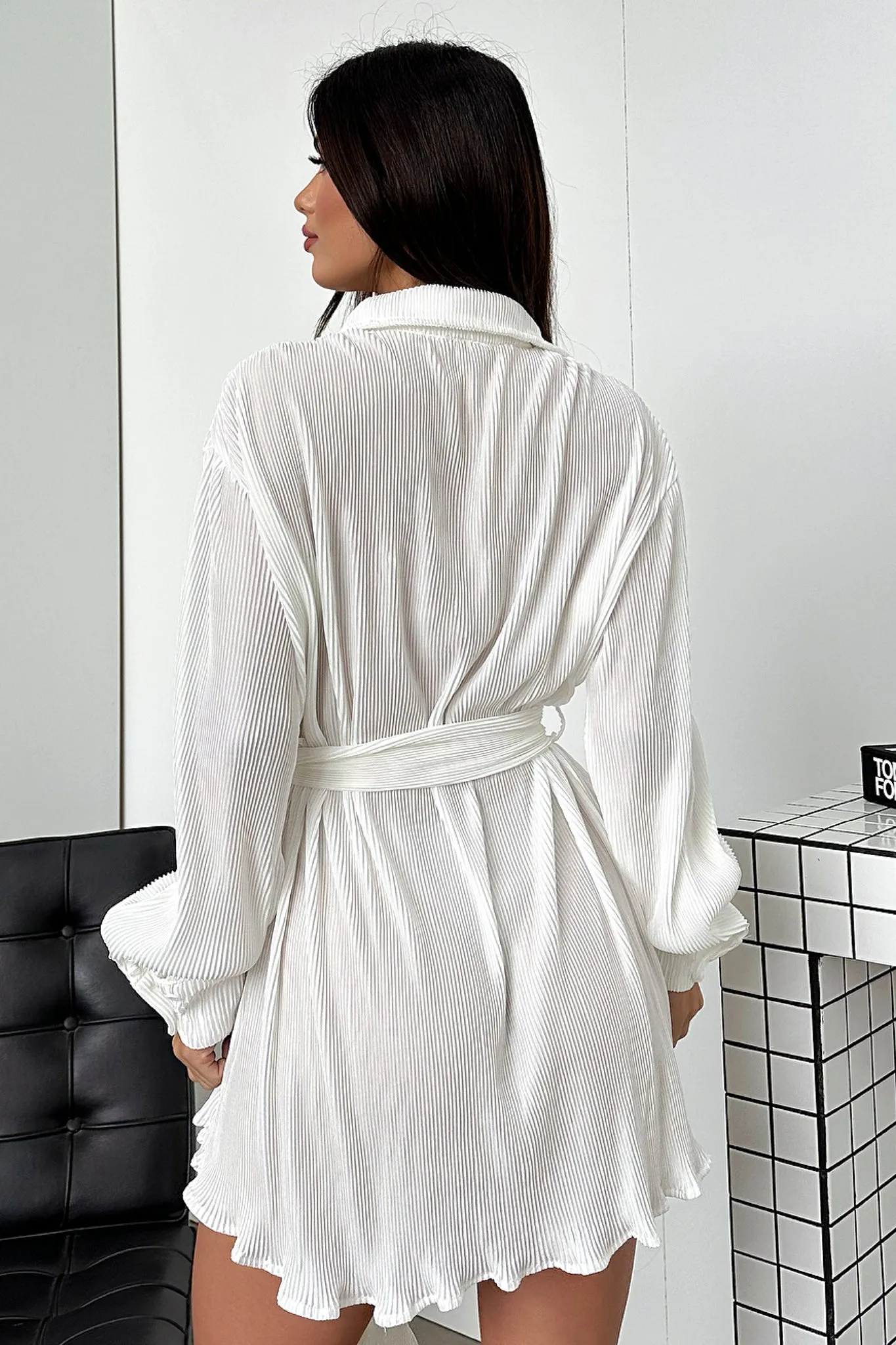 Stassi T-Shirt Dress - White sold by Thats So Fetch product image thumbnail 5