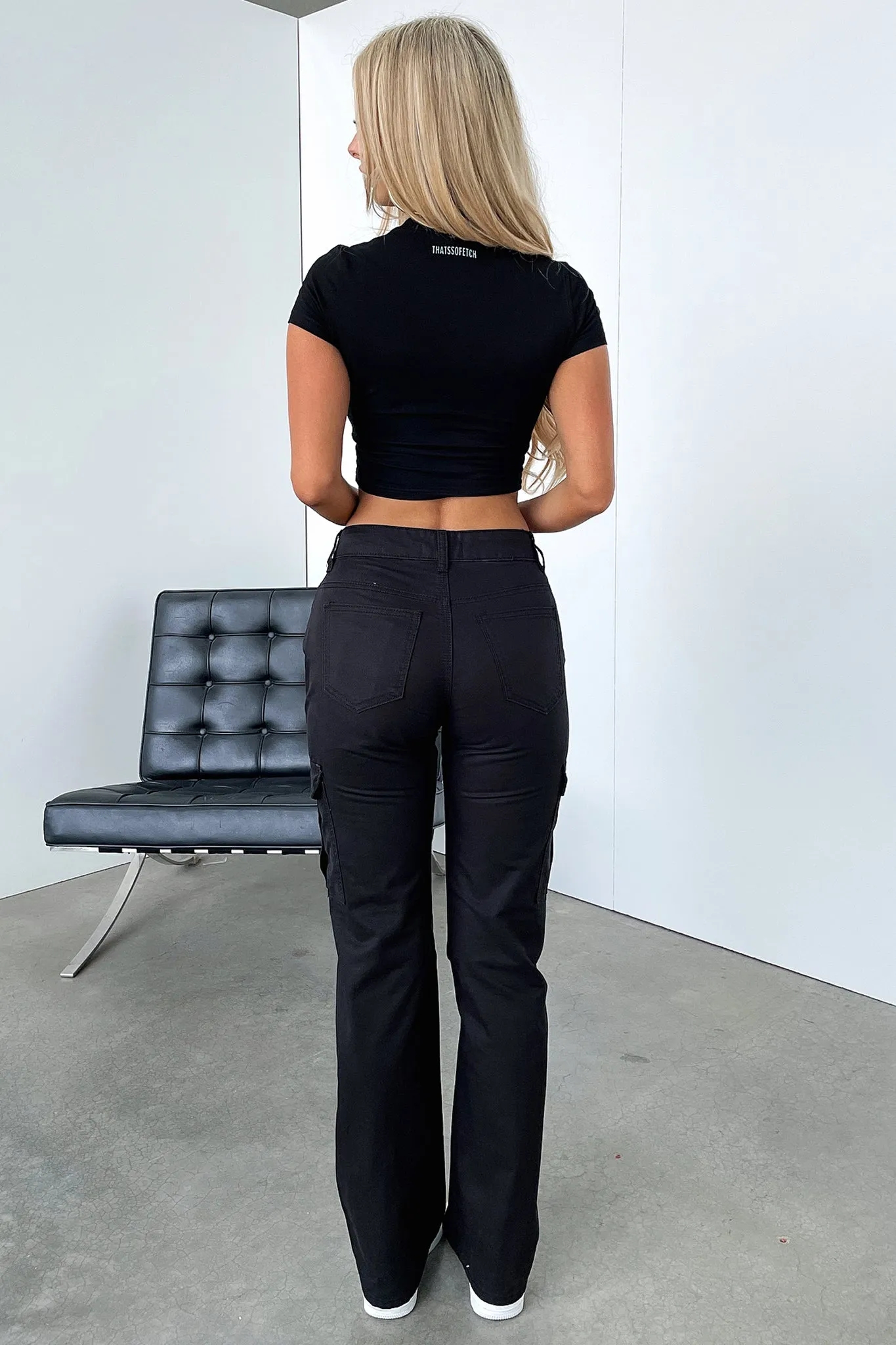 Gia Cargo Pants - Black sold by Thats So Fetch product image thumbnail 4