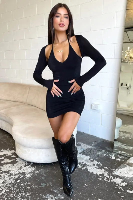 Lachlan Dress - Black sold by Thats So Fetch