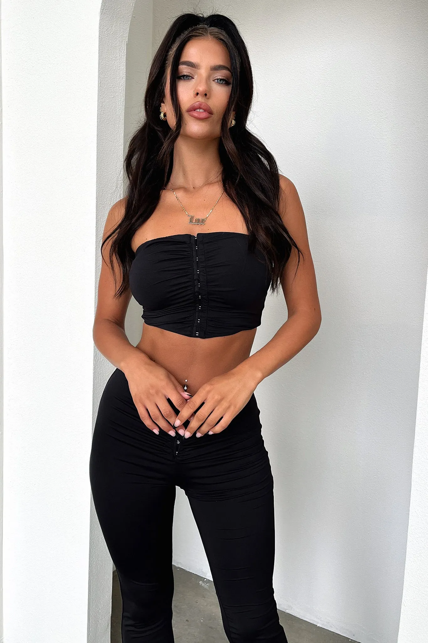 Tarla Crop - Black sold by Thats So Fetch product image thumbnail 3
