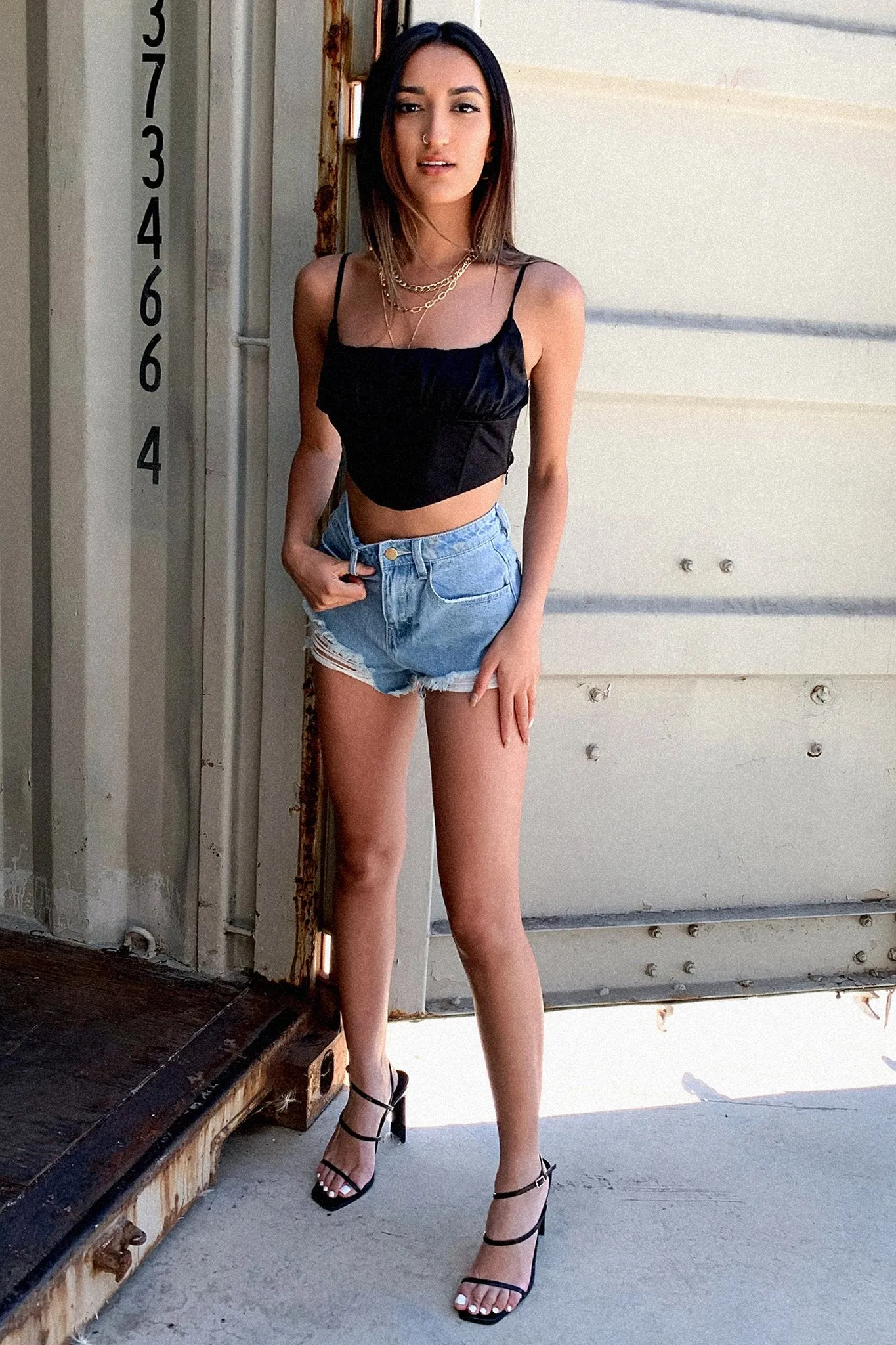 Miles Crop - Black sold by Thats So Fetch product image thumbnail 5