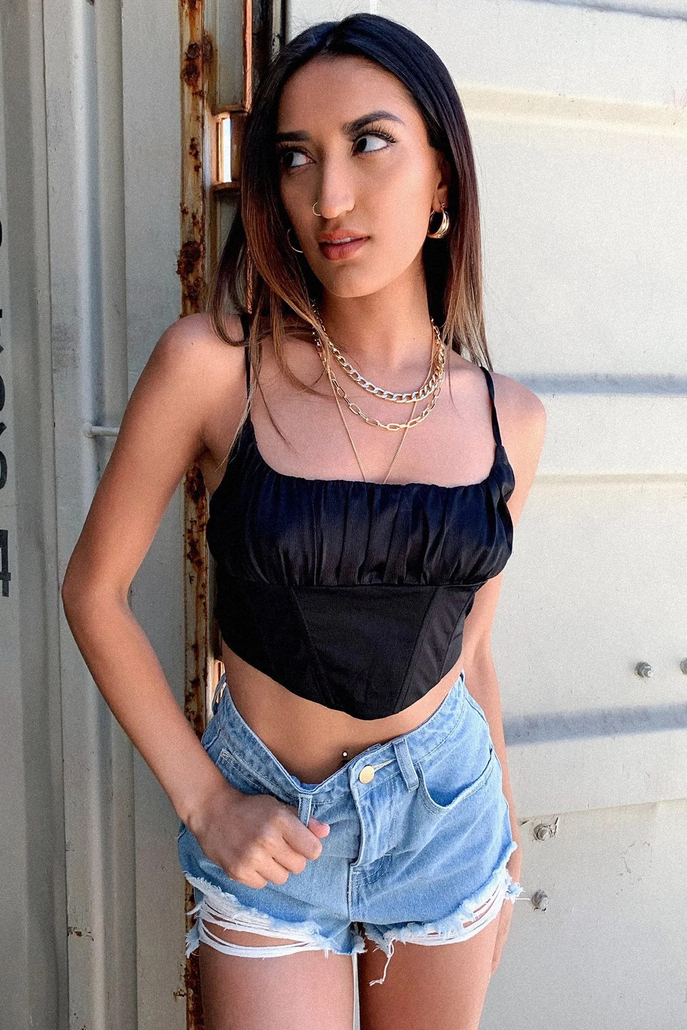 Miles Crop - Black sold by Thats So Fetch product image thumbnail 4