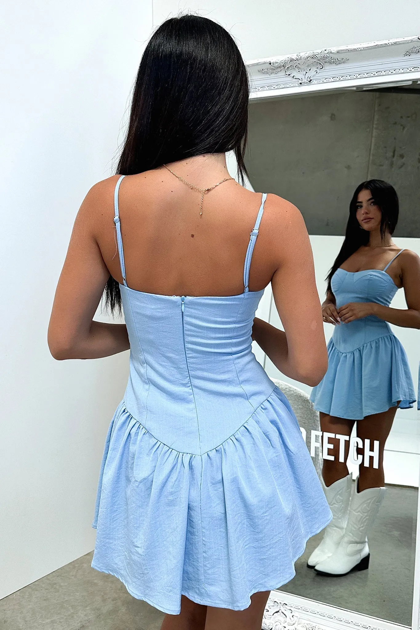 Lahana Dress - Blue sold by Thats So Fetch product image thumbnail 5