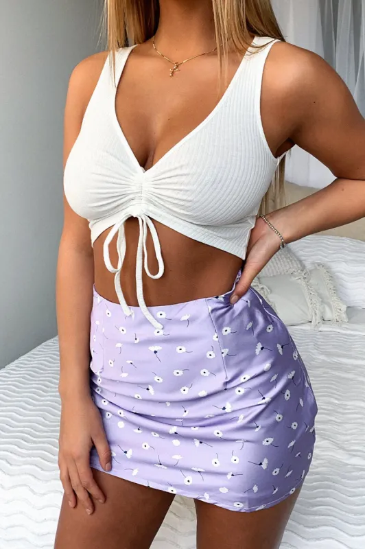 Krisy Crop - White sold by Thats So Fetch