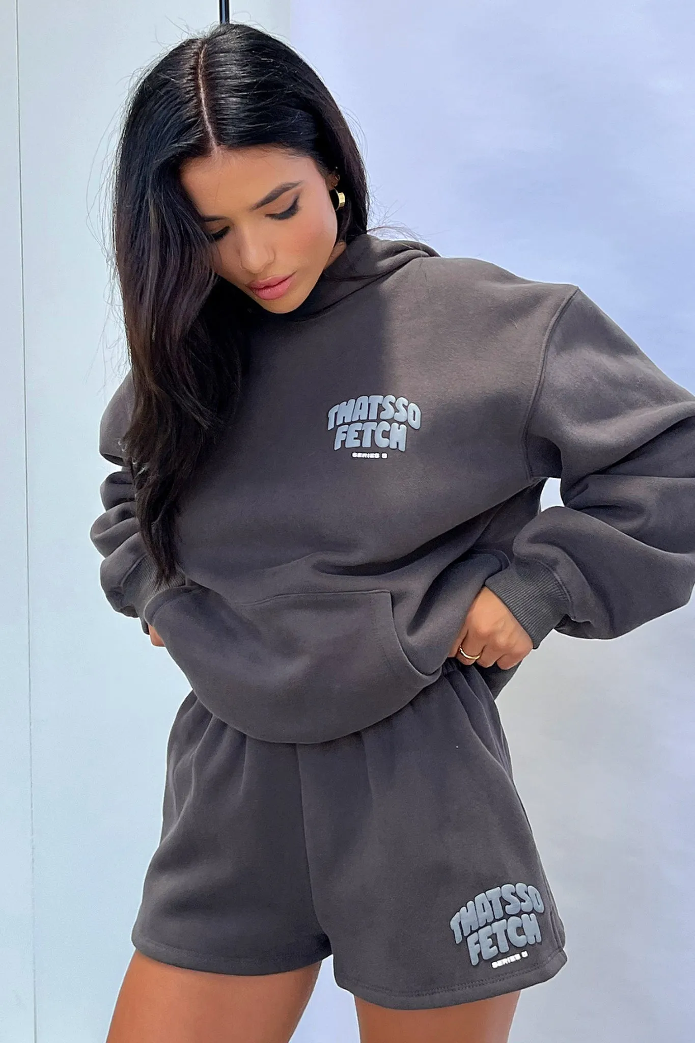 Series 5 Hoodie - Charcoal sold by Thats So Fetch product image thumbnail 5