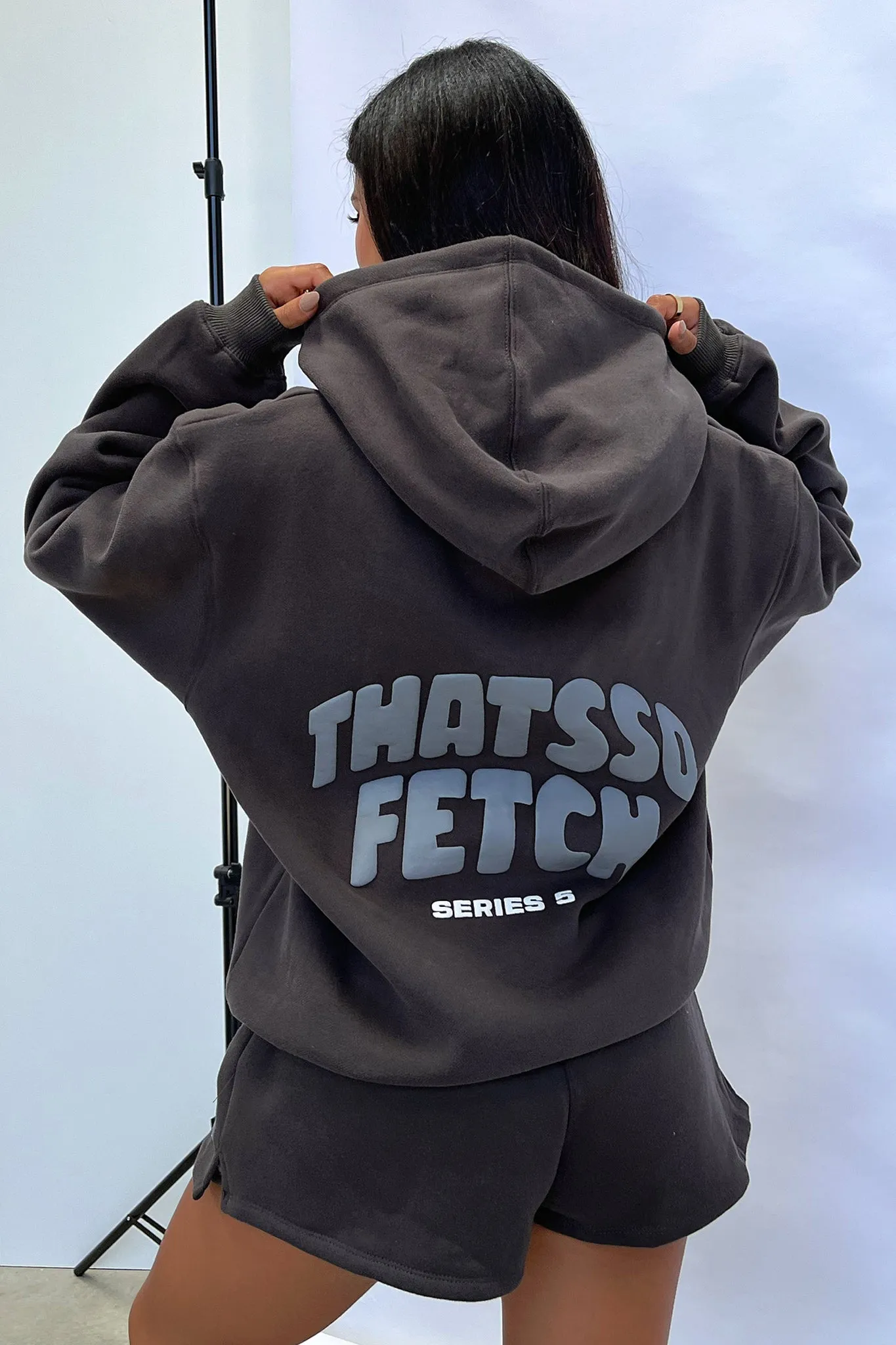 Series 5 Hoodie - Charcoal sold by Thats So Fetch