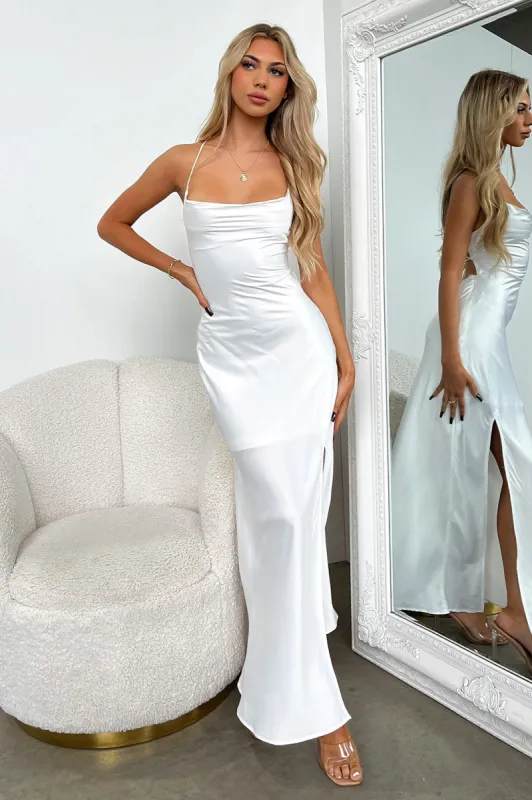 Olivia Maxi Dress - White sold by Thats So Fetch