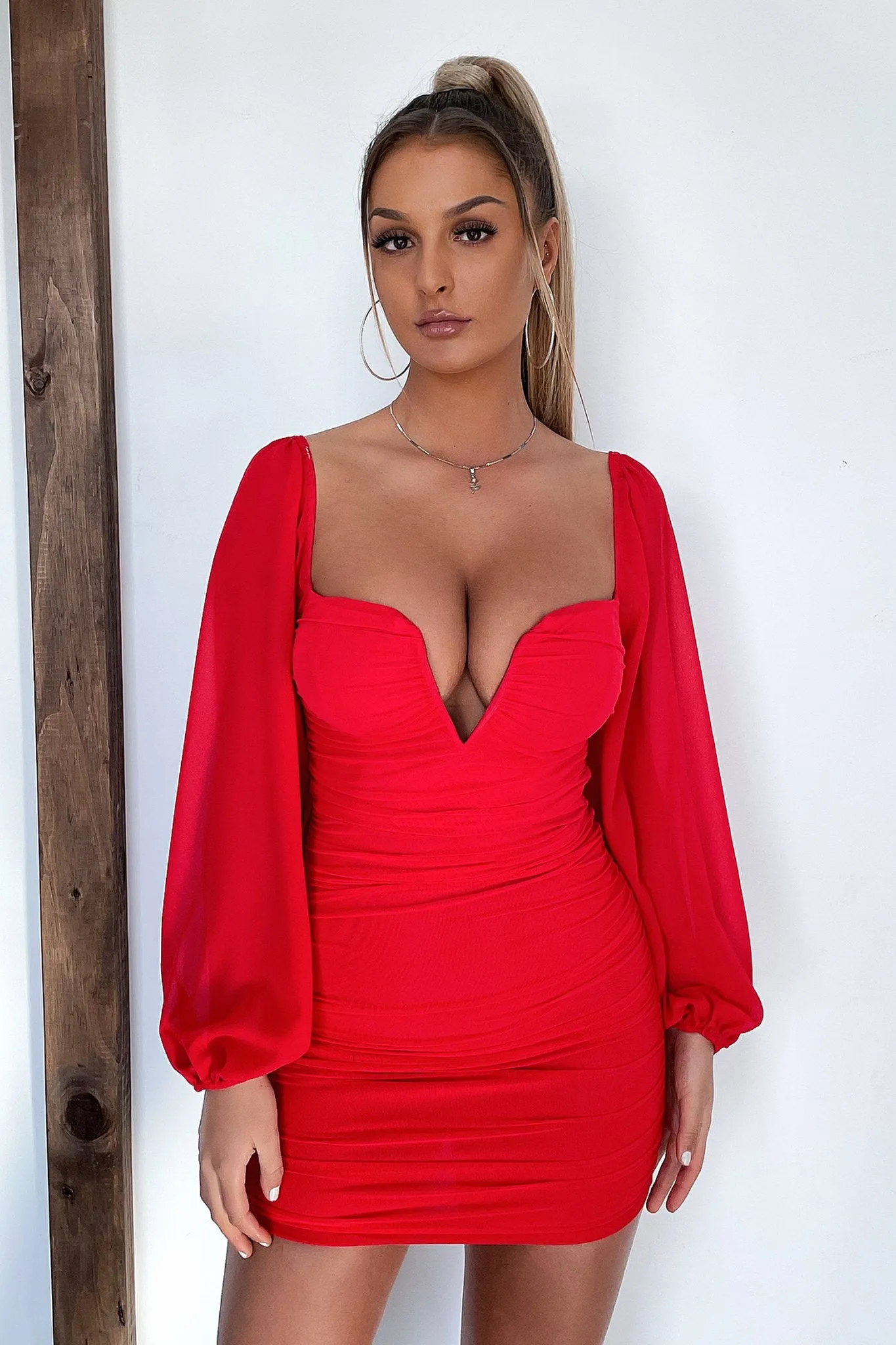 Brie Dress - Red sold by Thats So Fetch product image thumbnail 4