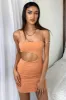 Avana Dress - Dull Orange sold by Thats So Fetch