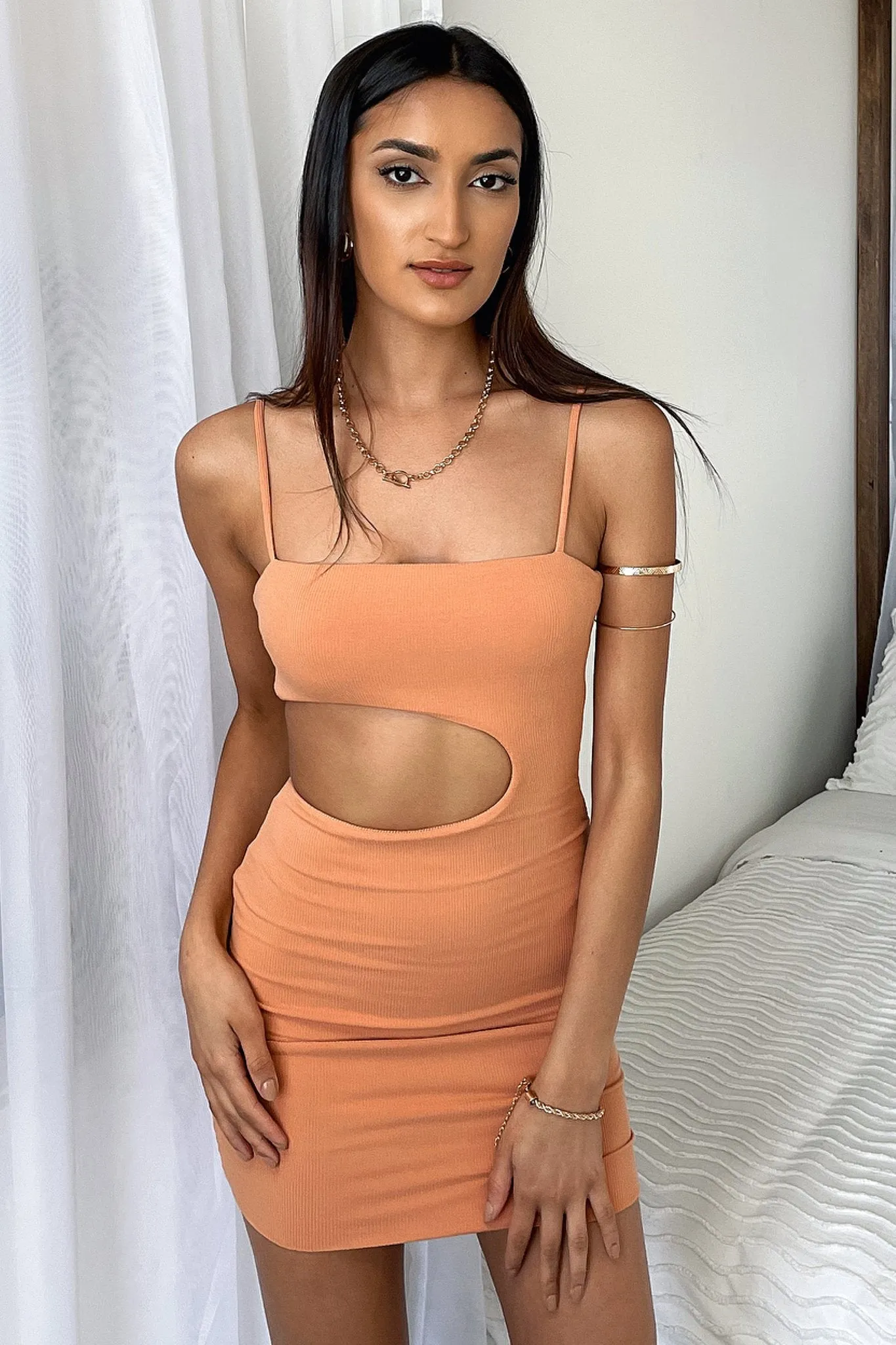 Avana Dress - Dull Orange sold by Thats So Fetch product image thumbnail 2