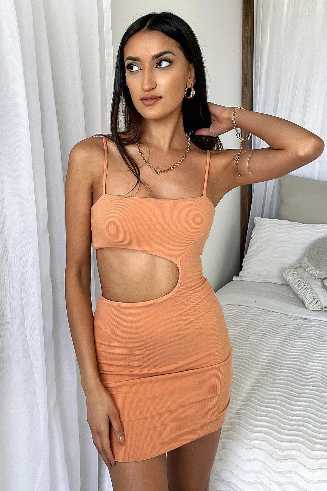 Avana Dress - Dull Orange sold by Thats So Fetch product image thumbnail 4