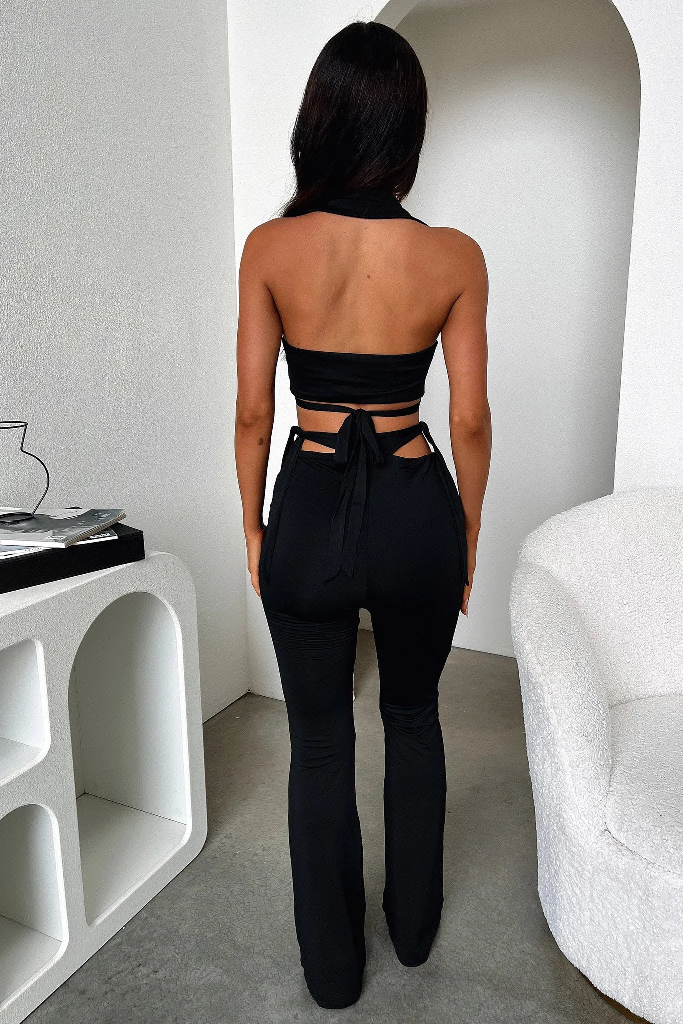 Thia Flare Pants - Black sold by Thats So Fetch product image thumbnail 5