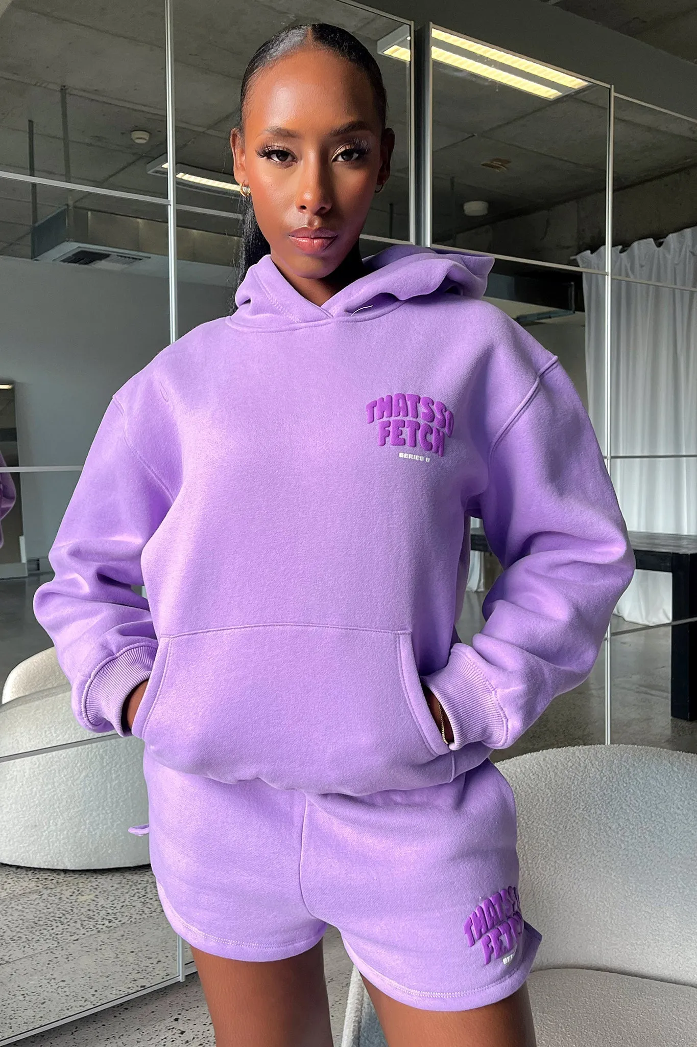 Series 5 Hoodie - Lilac sold by Thats So Fetch product image thumbnail 2
