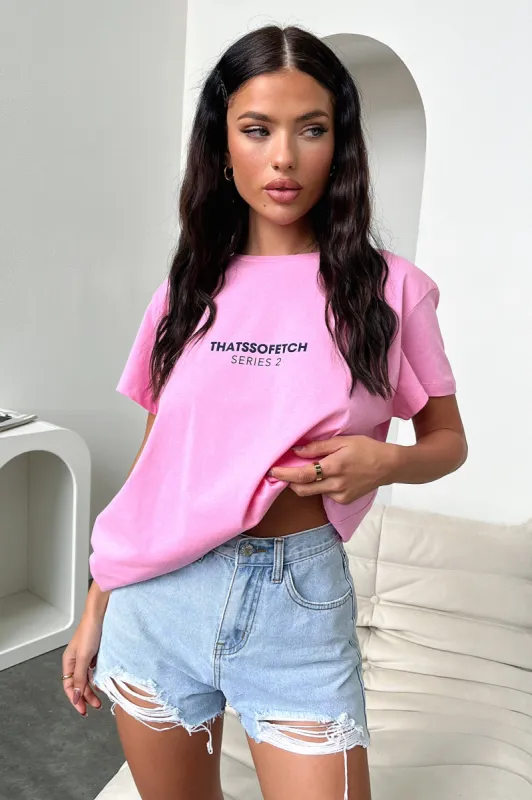 Series 2 Tee - Pink sold by Thats So Fetch