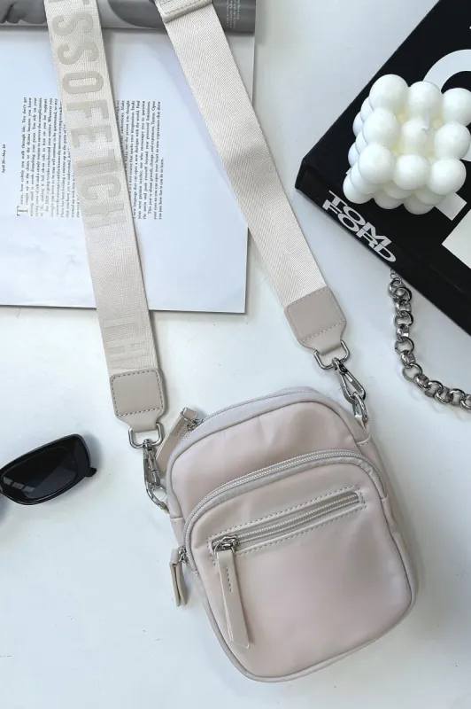 Rubab Crossbody Bag - Beige sold by Thats So Fetch