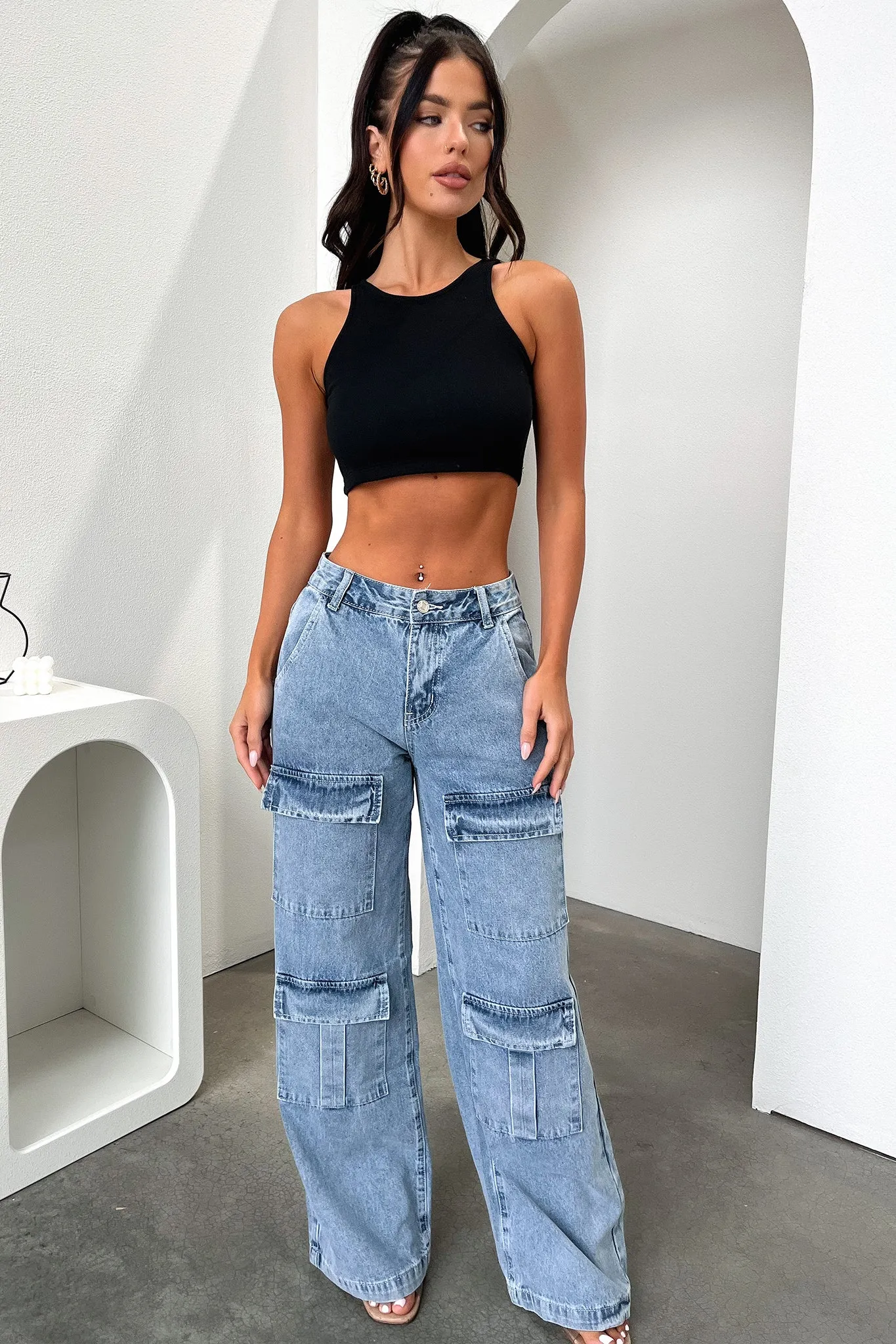 Adelina Crop - Black sold by Thats So Fetch product image thumbnail 4