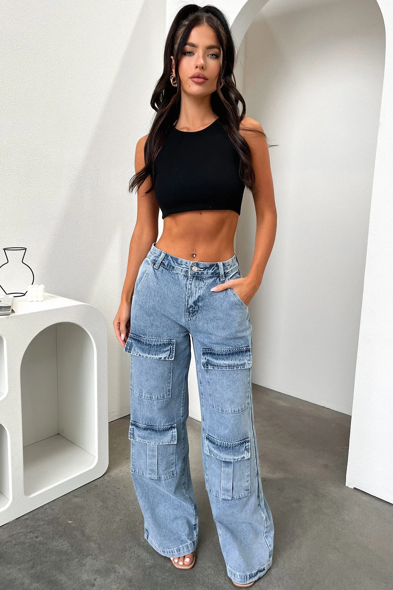 Adelina Crop - Black sold by Thats So Fetch product image thumbnail 5