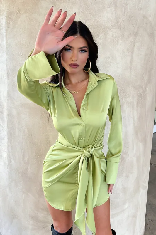 Alexa Dress - Green sold by Thats So Fetch