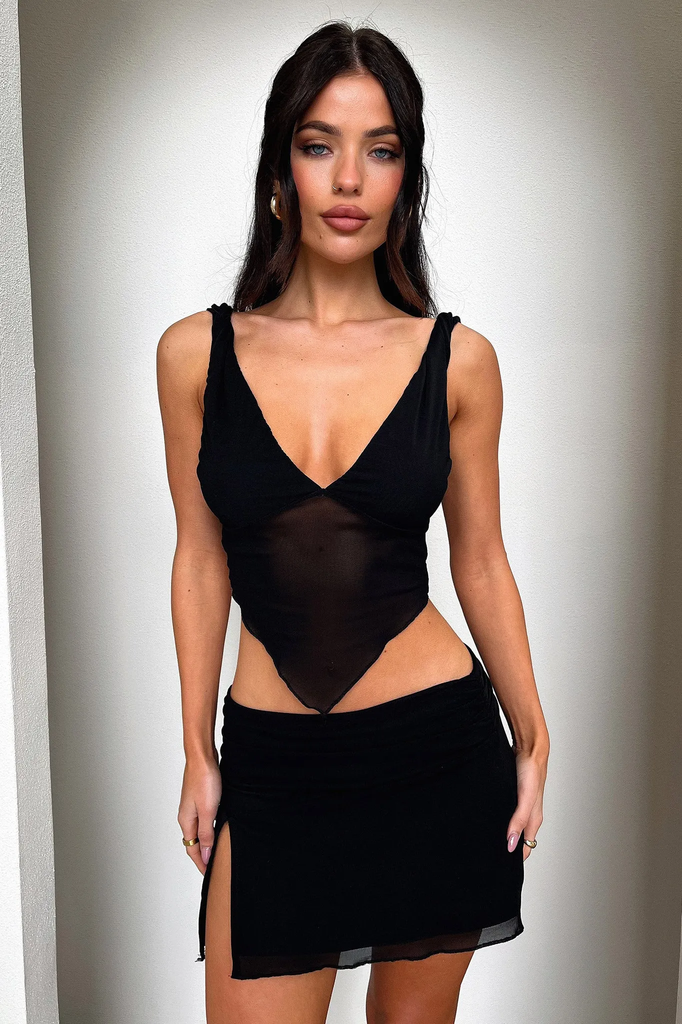 Tanaya Crop - Black sold by Thats So Fetch product image thumbnail 2