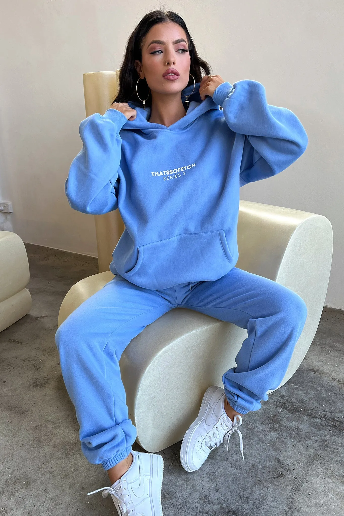 Series 2 Hoodie - Blue sold by Thats So Fetch