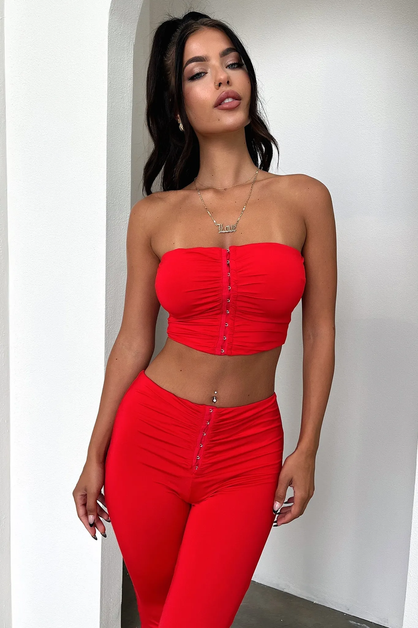 Tarla Crop - Red sold by Thats So Fetch product image thumbnail 3