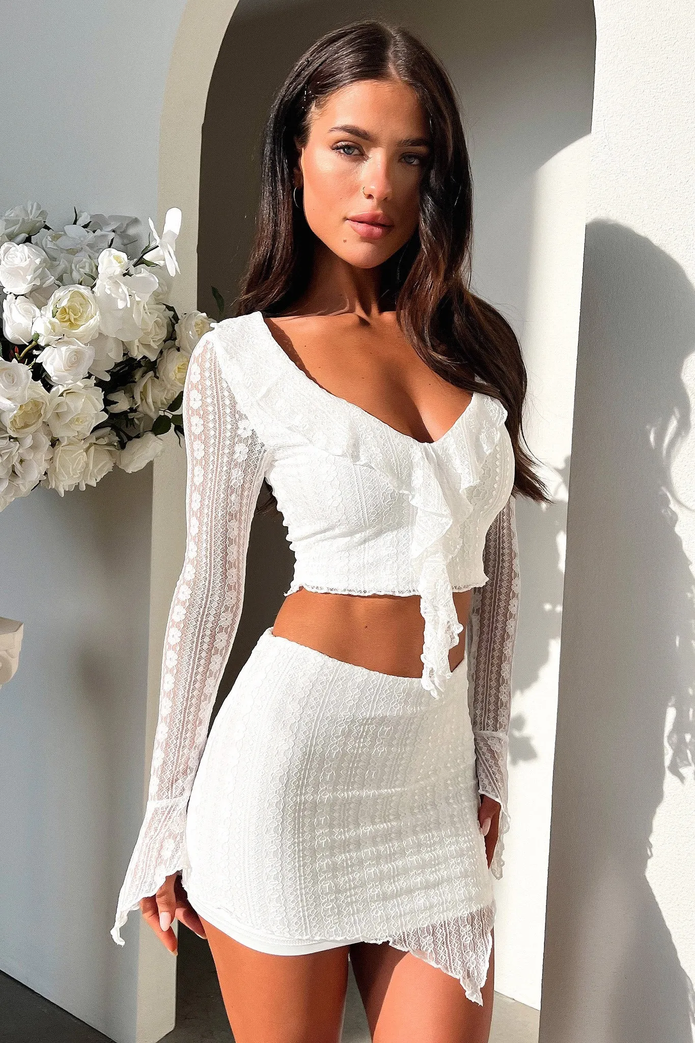 Aperol Crop - White sold by Thats So Fetch product image thumbnail 5