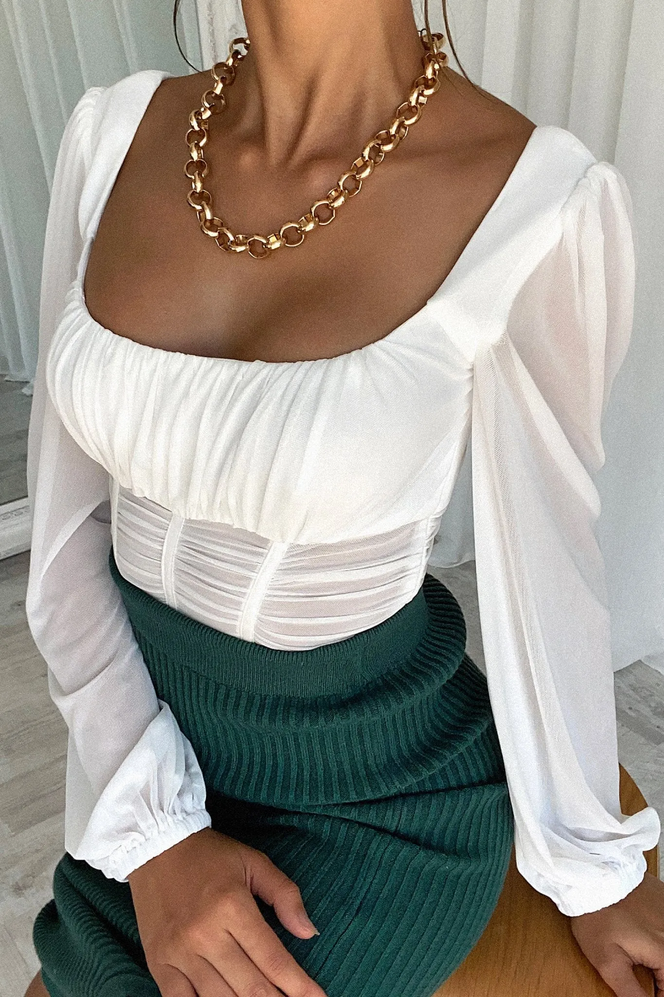 Tara Chunky Chain - Gold sold by Thats So Fetch product image thumbnail 4