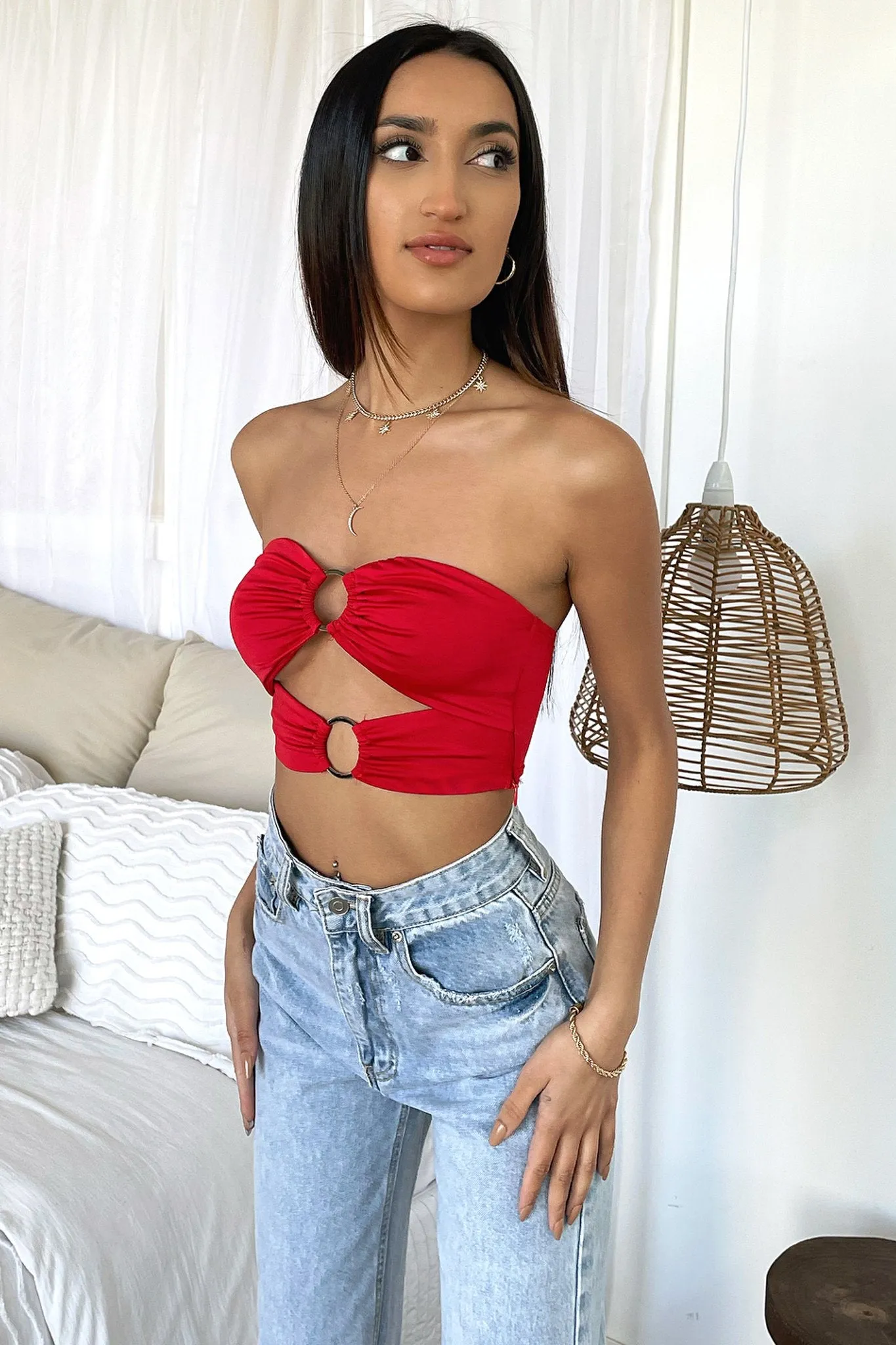 Mace Crop - Red sold by Thats So Fetch product image thumbnail 4