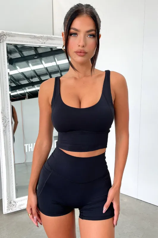 Kian Bike Shorts - Black sold by Thats So Fetch