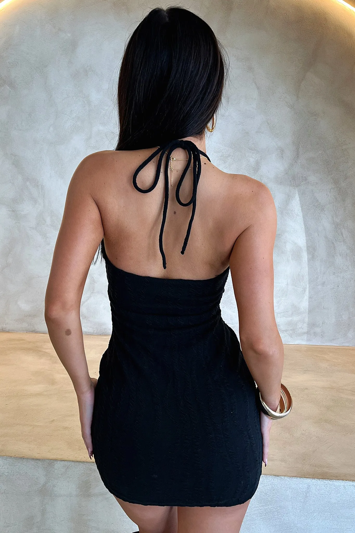 Amina Dress - Black sold by Thats So Fetch product image thumbnail 4